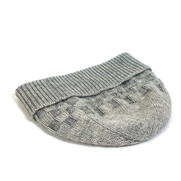 LOUIS VUITTON Damier Beanie fashion accessories/apparel Knit hat wool gray - Picture 8 of 13